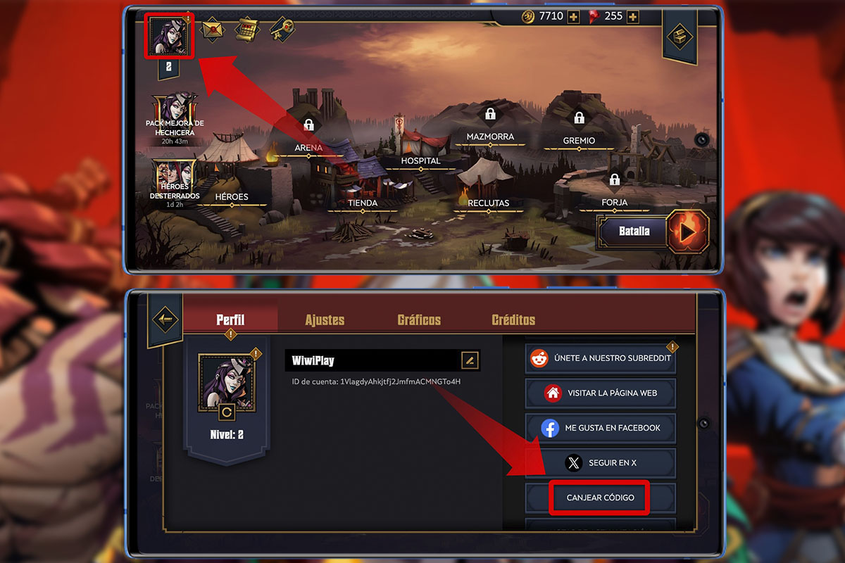 Así puedes canjear códigos de regalo en Grimguard Tactics