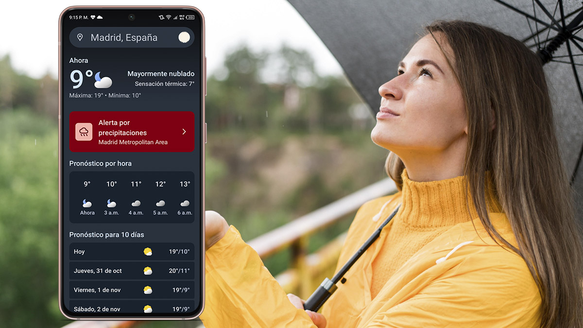 Cómo saber si va a llover o no: las mejores apps de tiempo