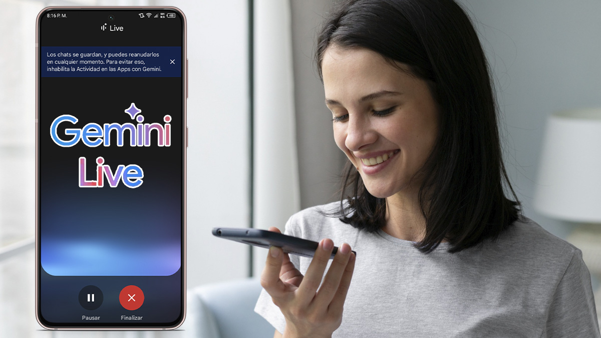 Cómo tener conversaciones con Gemini Live en espanol