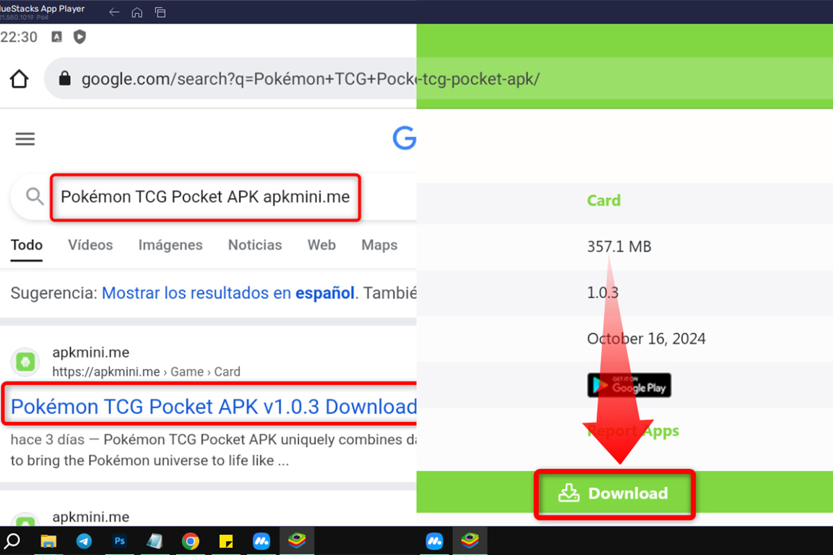 Descarga JCC Pokémon Pocket