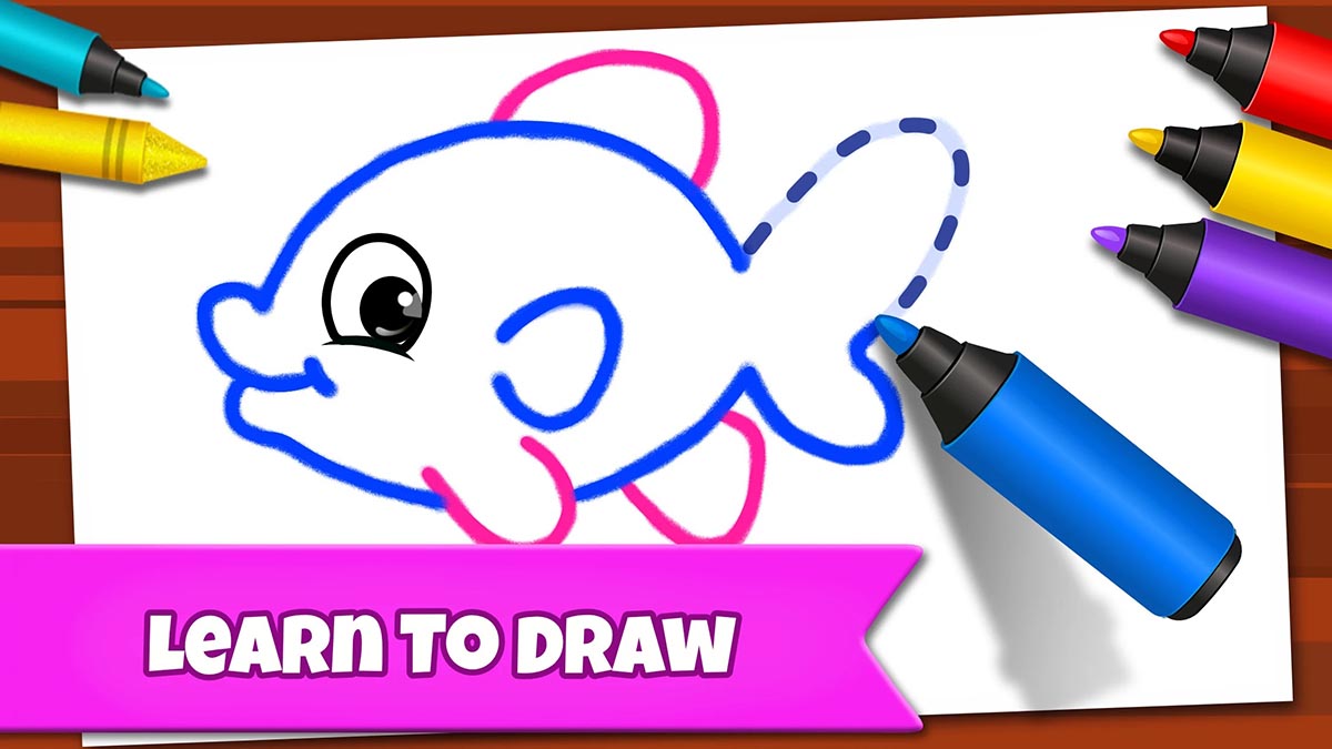 Drawing Games Draw & Color