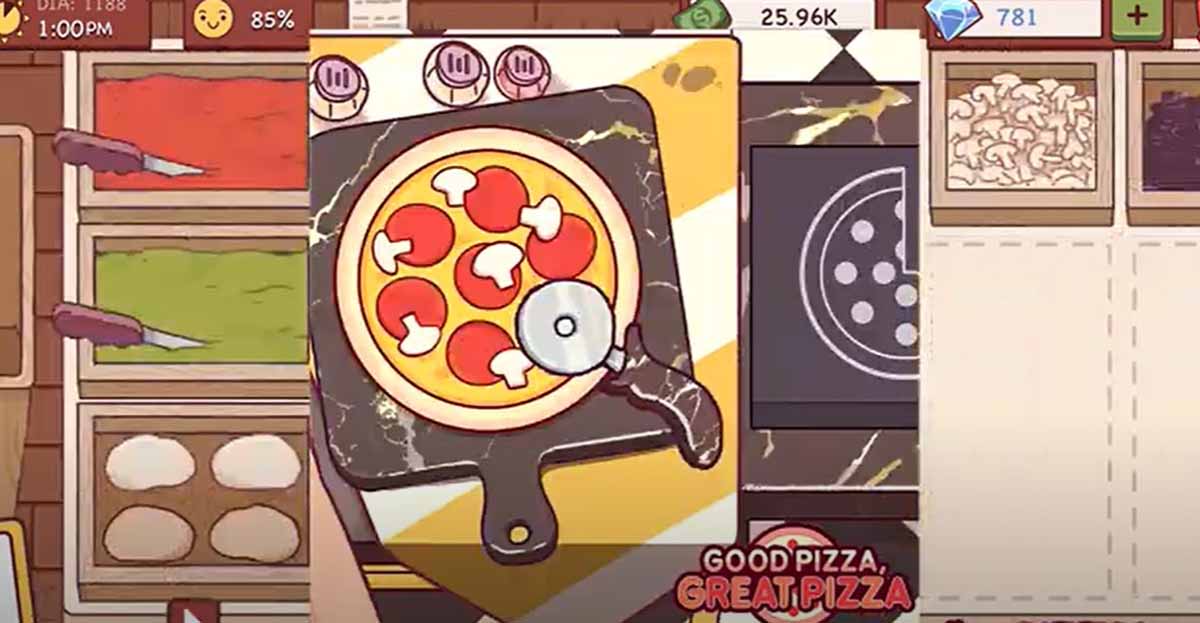marmol negro buena pizza gran pizza