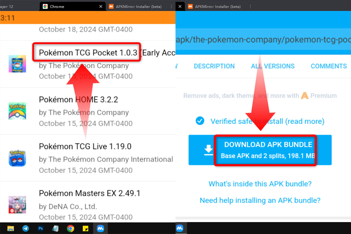 Descarga la apk de Pokémon TCG Pocket