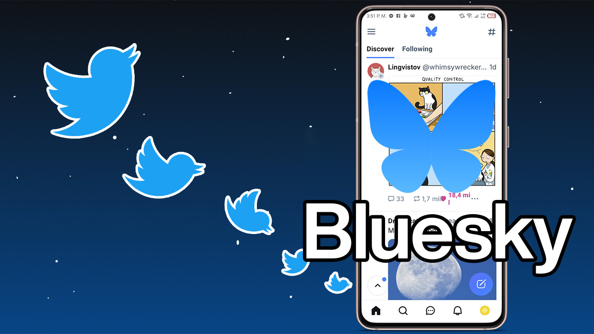 Qué es Bluesky, el cielo azul al que todos hacen referencia en X o Twitter