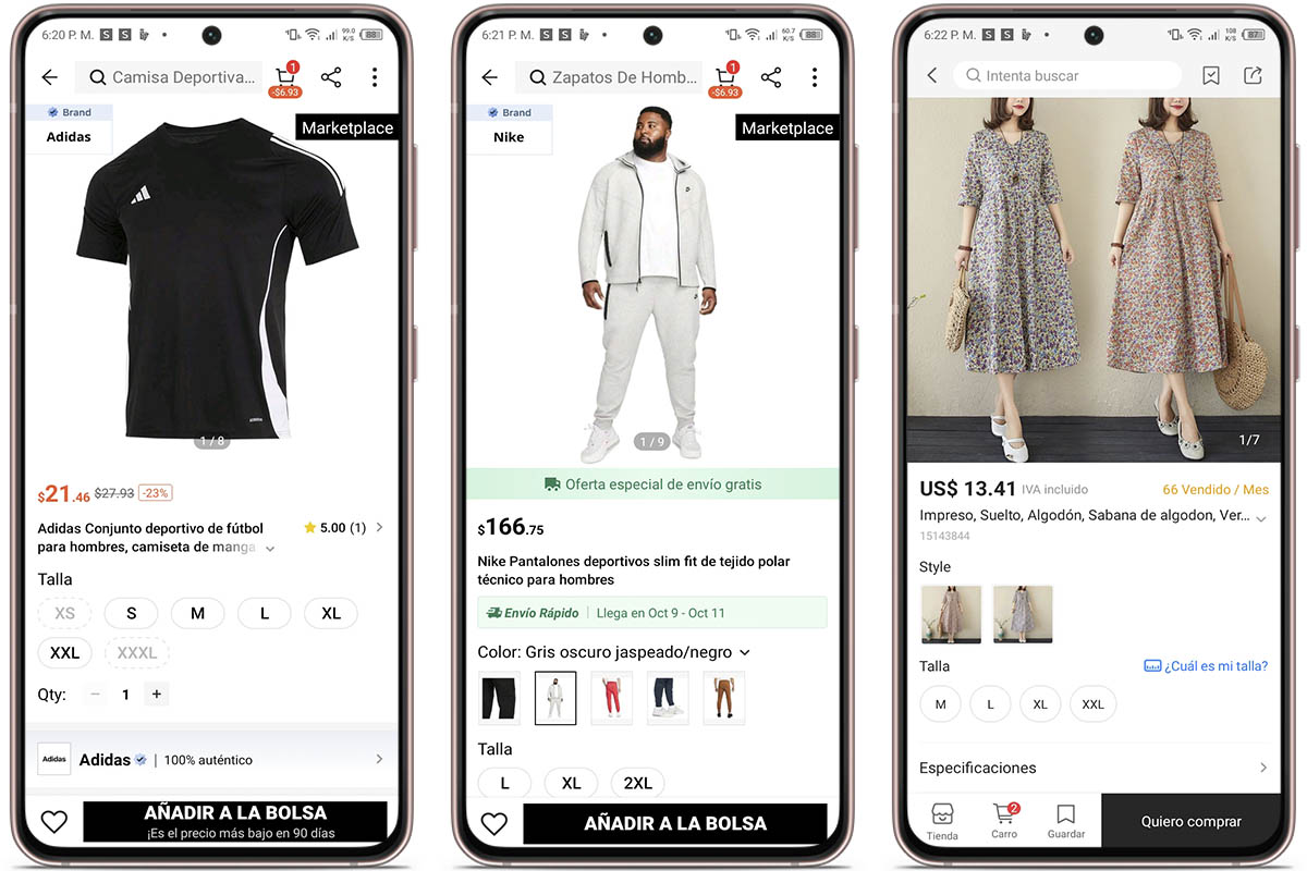 ¿Qué pasa con las marcas en Shein y en Hacoo?