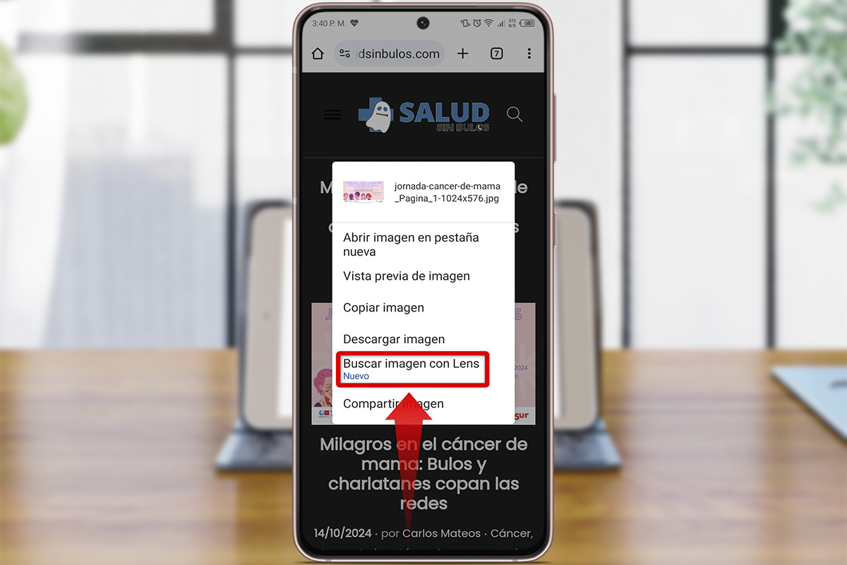 Cómo saber si un mensaje reenviado de WhatsApp es un bulo o fake news: busca la imagen en Google