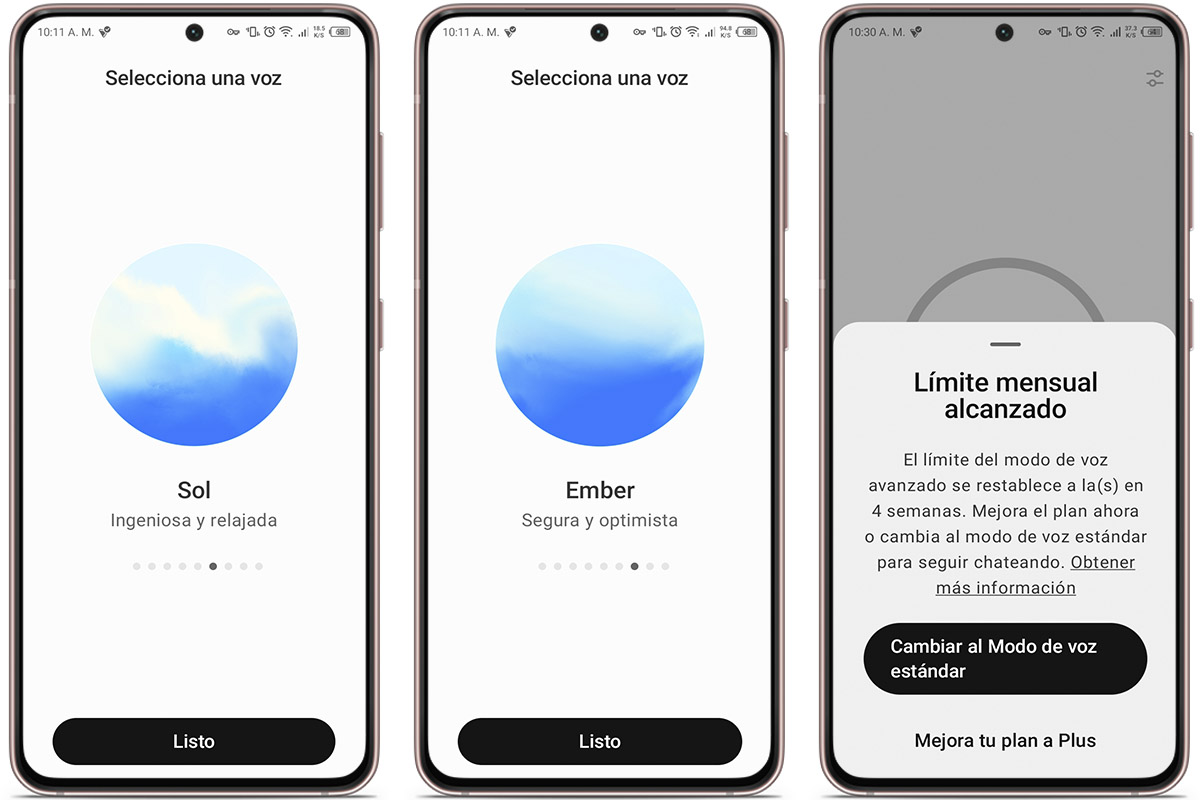 Así puedes usar el chat por voz o modo avanzado de ChatGPT gratis