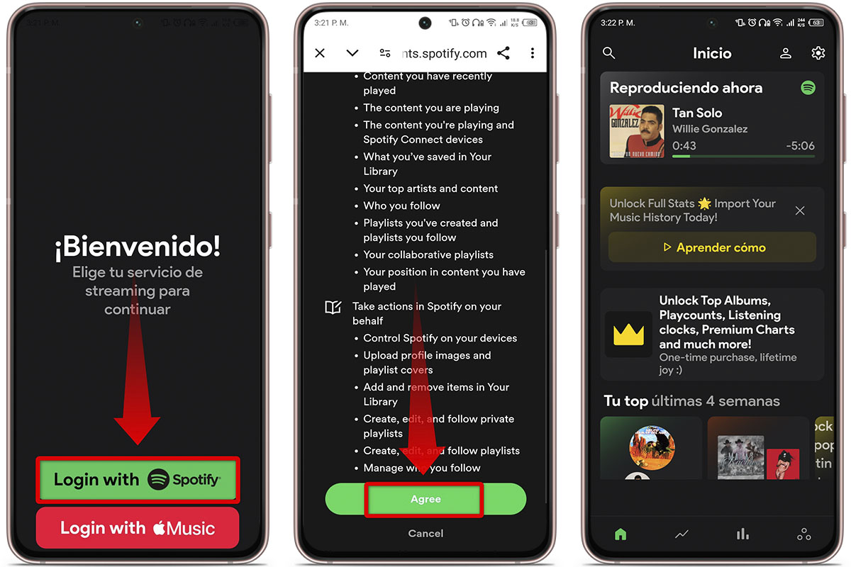 Cómo usar stats-fm for Spotify para analizar tu cuenta de Spotify: paso a paso