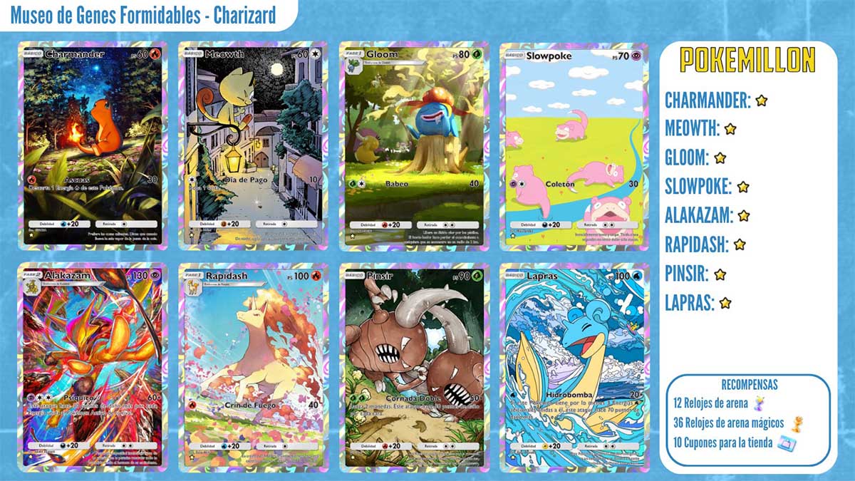 Misión secreta 3 - Museo de Genes Formidables - Charizard