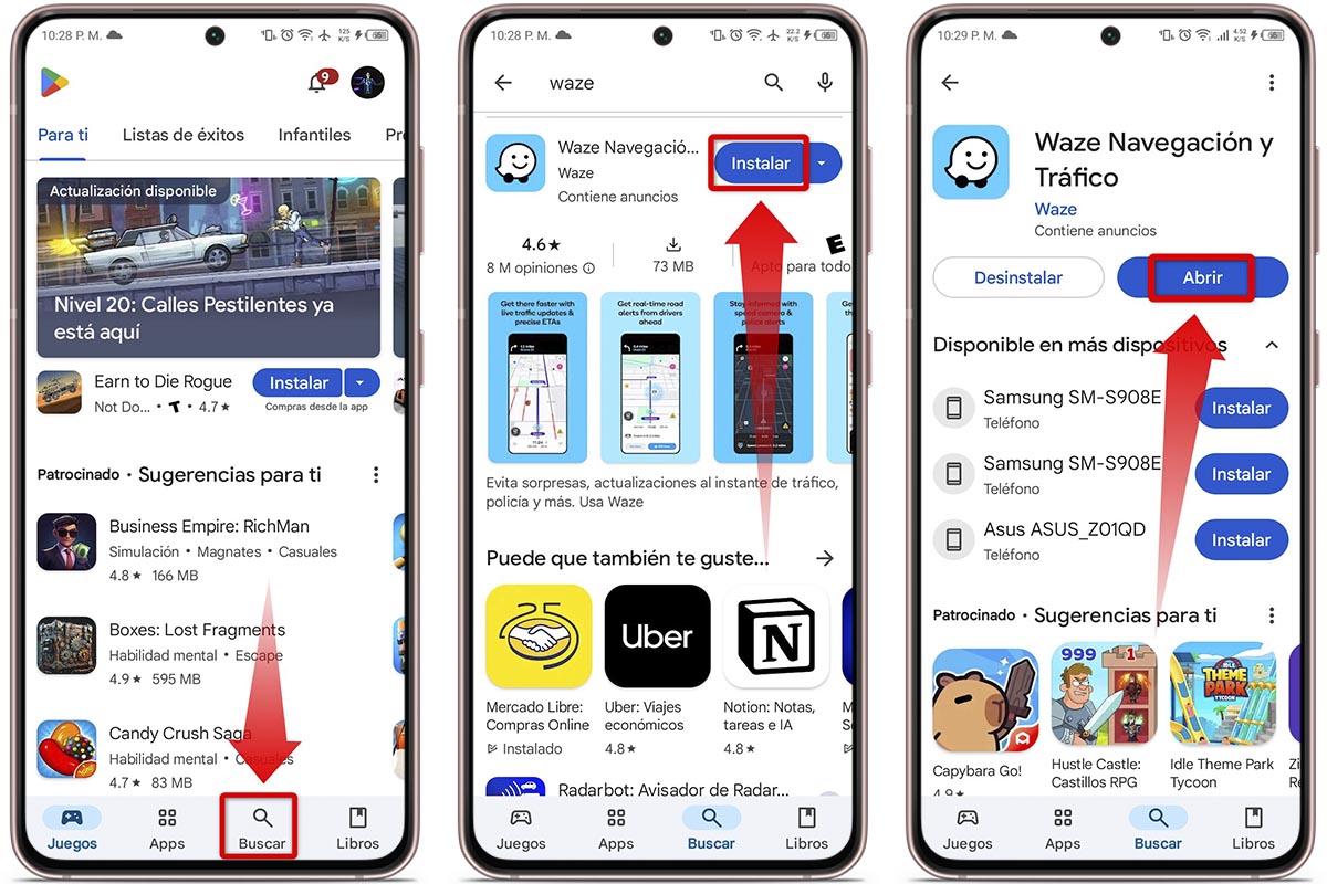 Guía paso a paso de Waze en Español: descarga e instala Waze