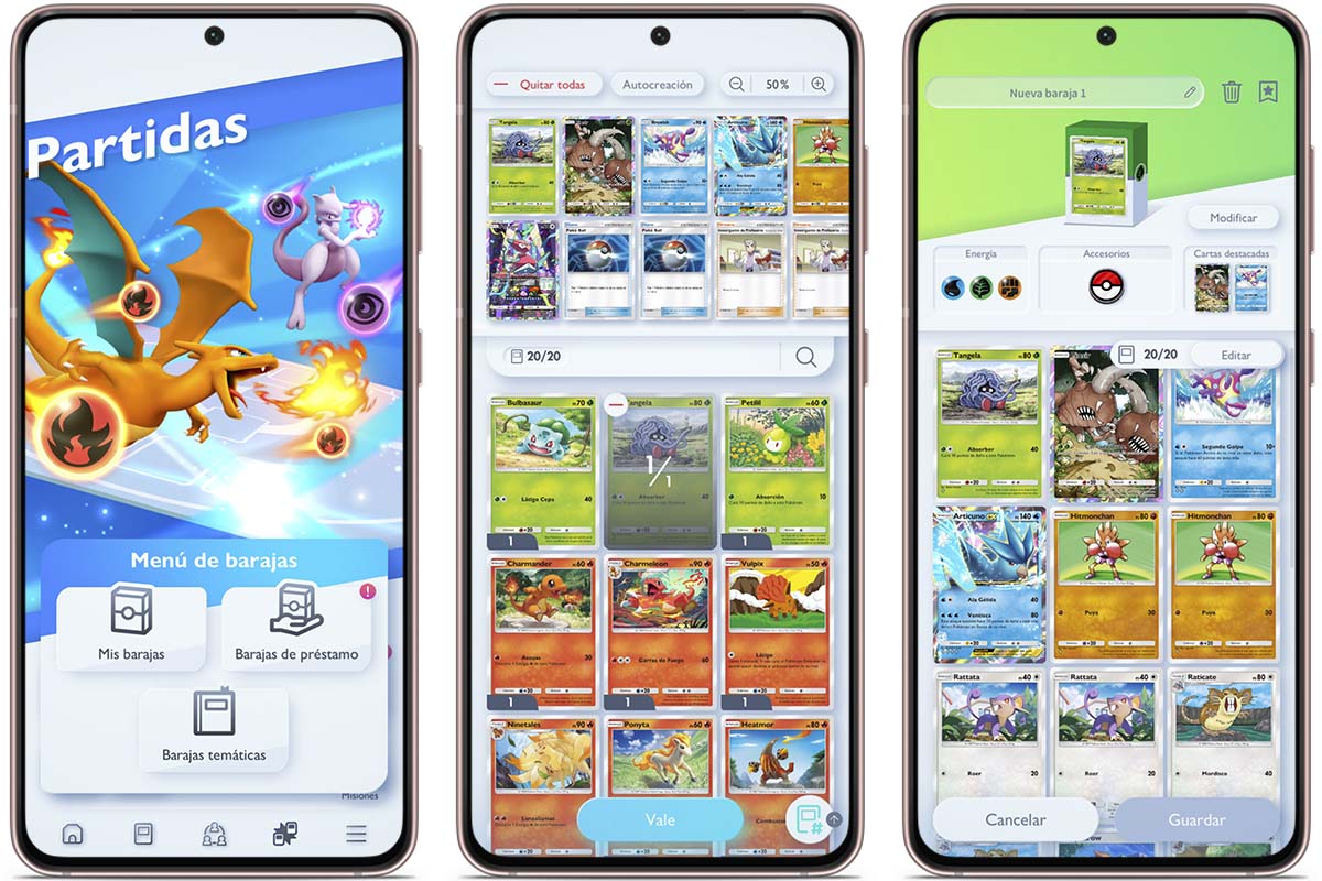 Mejores trucos para ganar más partidas en JCC Pokémon Pocket - elige un mazo equilibrado