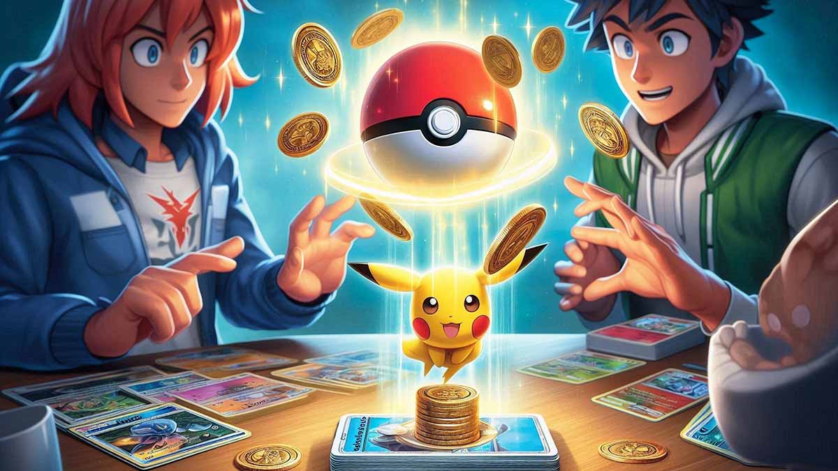 moneda en JCC Pokémon Pocket
