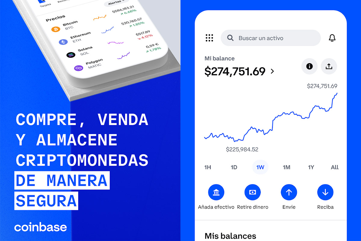Las aplicaciones más seguras para comprar bitcoin - Coinbase