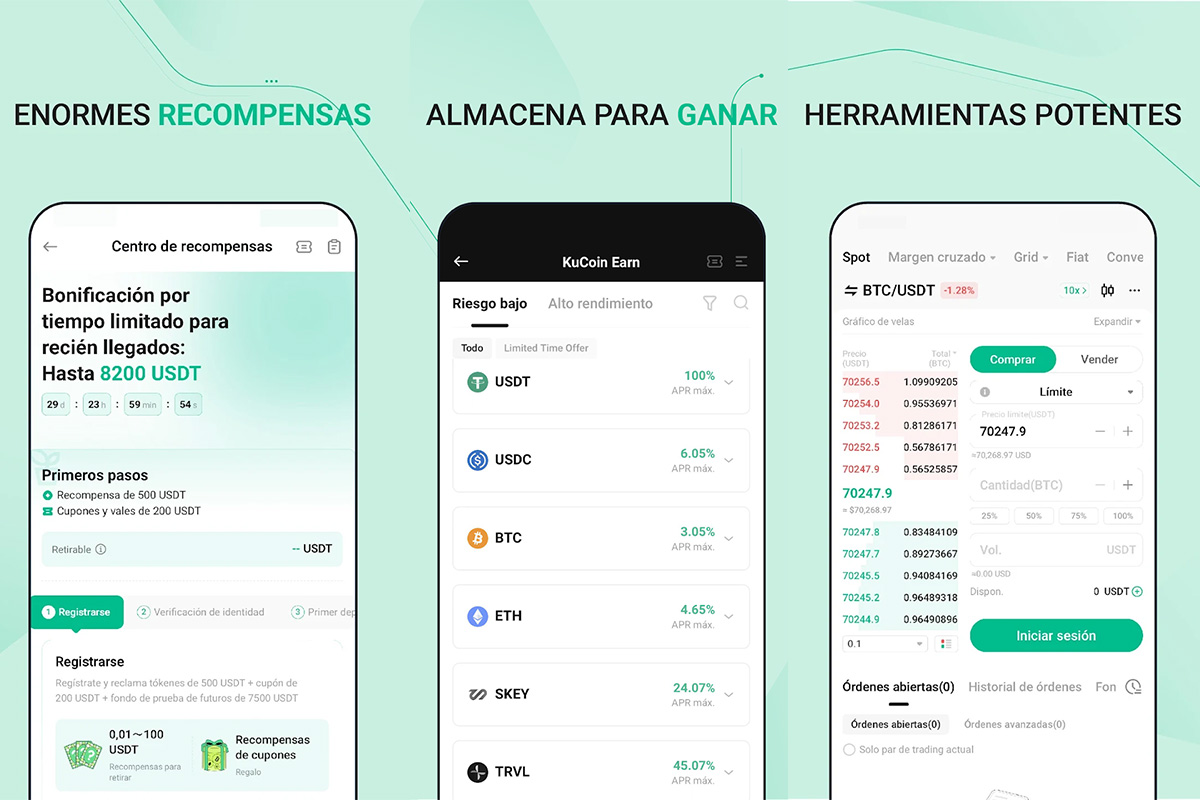 Las aplicaciones más seguras para comprar bitcoin - KuCoin