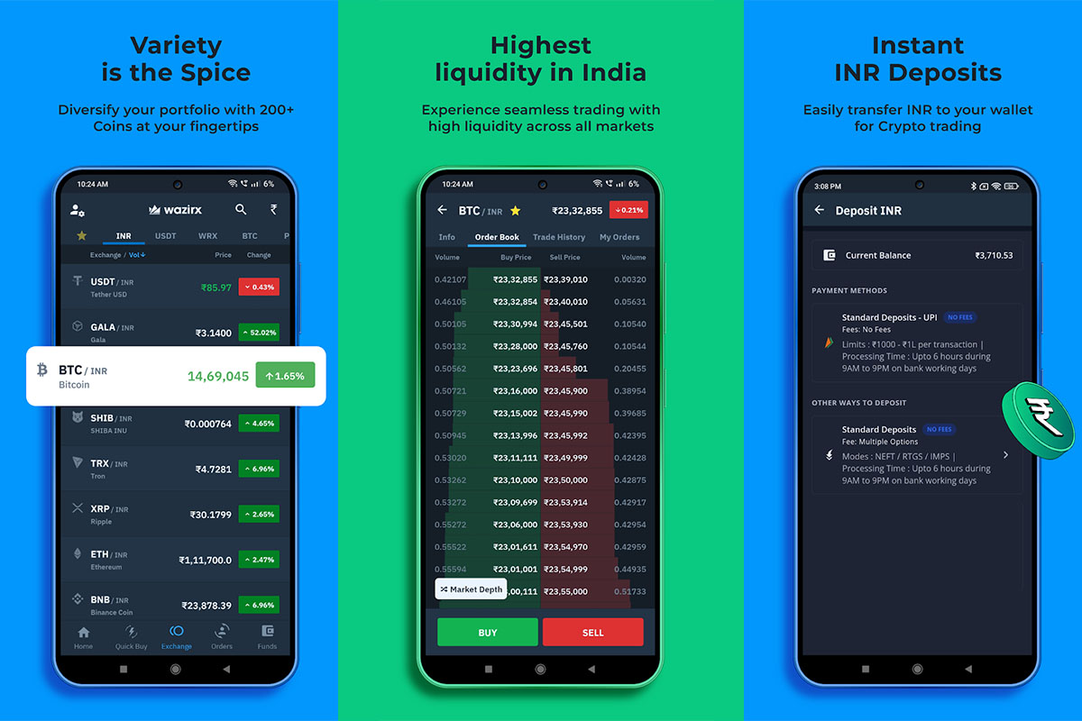 Las aplicaciones más seguras para comprar bitcoin - WazirX