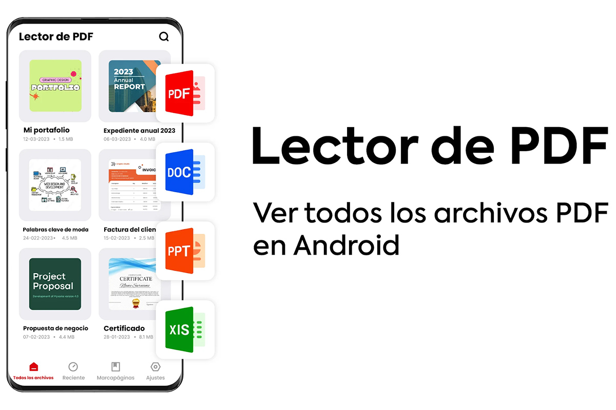 Apps de lector de PDF gratis sin anuncios - Lector PDF - PDF Reader