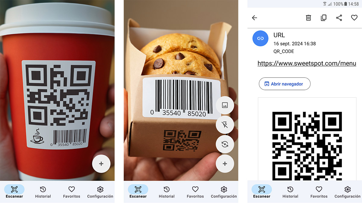 Apps de lector de QR gratis sin anuncios - Lector QR - Sin anuncios