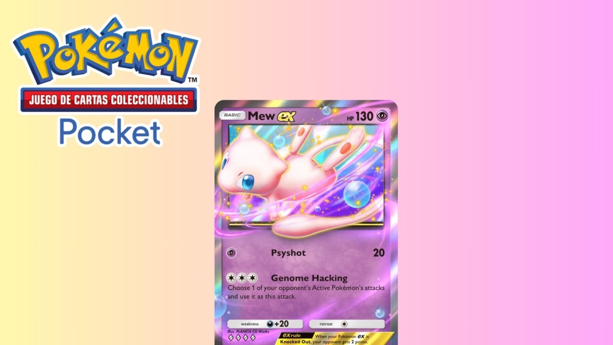 como conseguir a mew ex en pokemon tcg pocket jcc