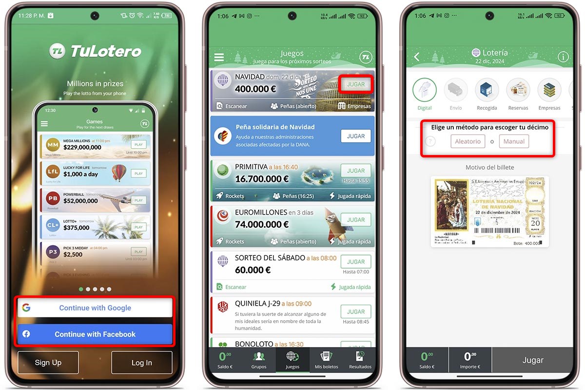 Cómo hacer apuestas en TuLotero paso a paso