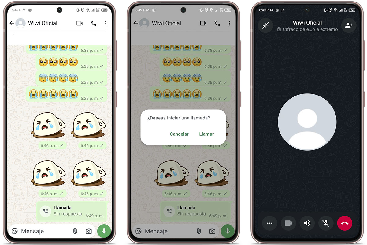 Formas de saber si te han bloqueado en WhatsApp en 2025 - Las llamadas no se pueden realizar