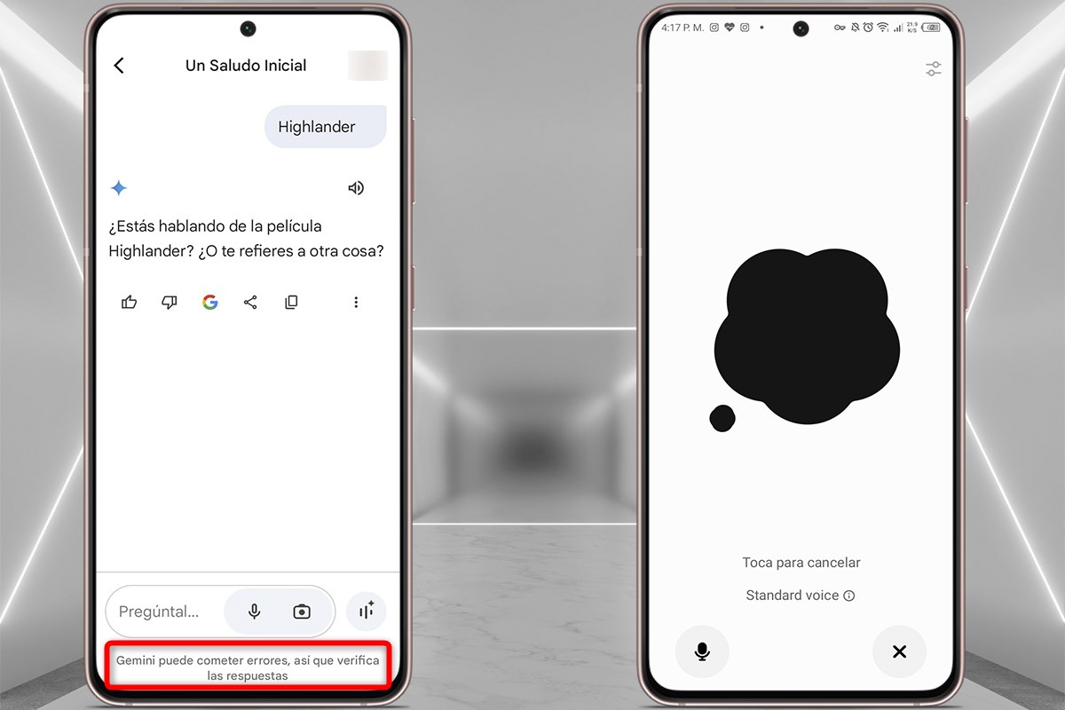 Gemini Live vs ChatGPT por voz: calidad de respuesta