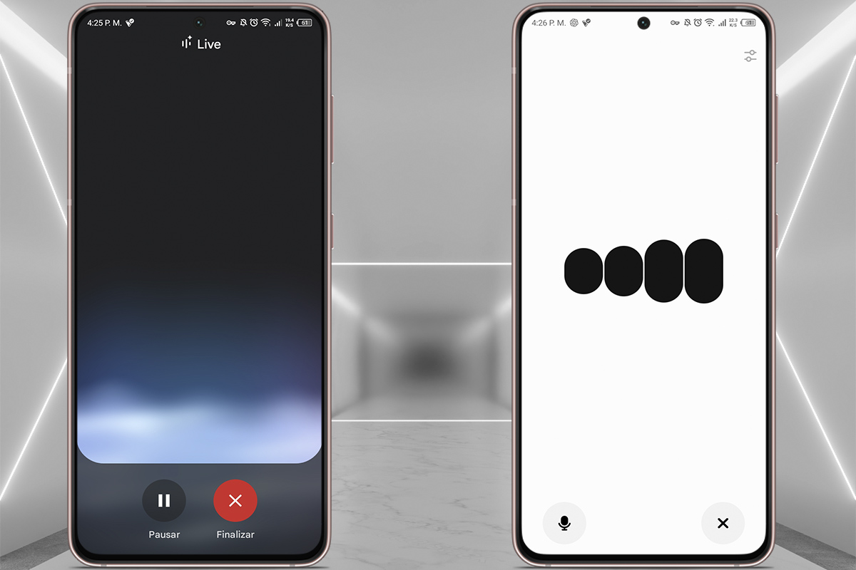 Gemini Live vs ChatGPT por voz: comprensión del lenguaje