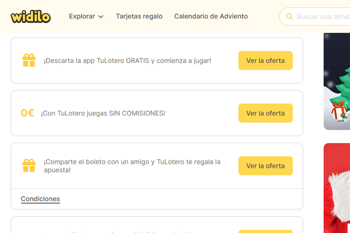 Mejores páginas web para encontrar códigos promocionales para la app TuLotero - Widilo.es