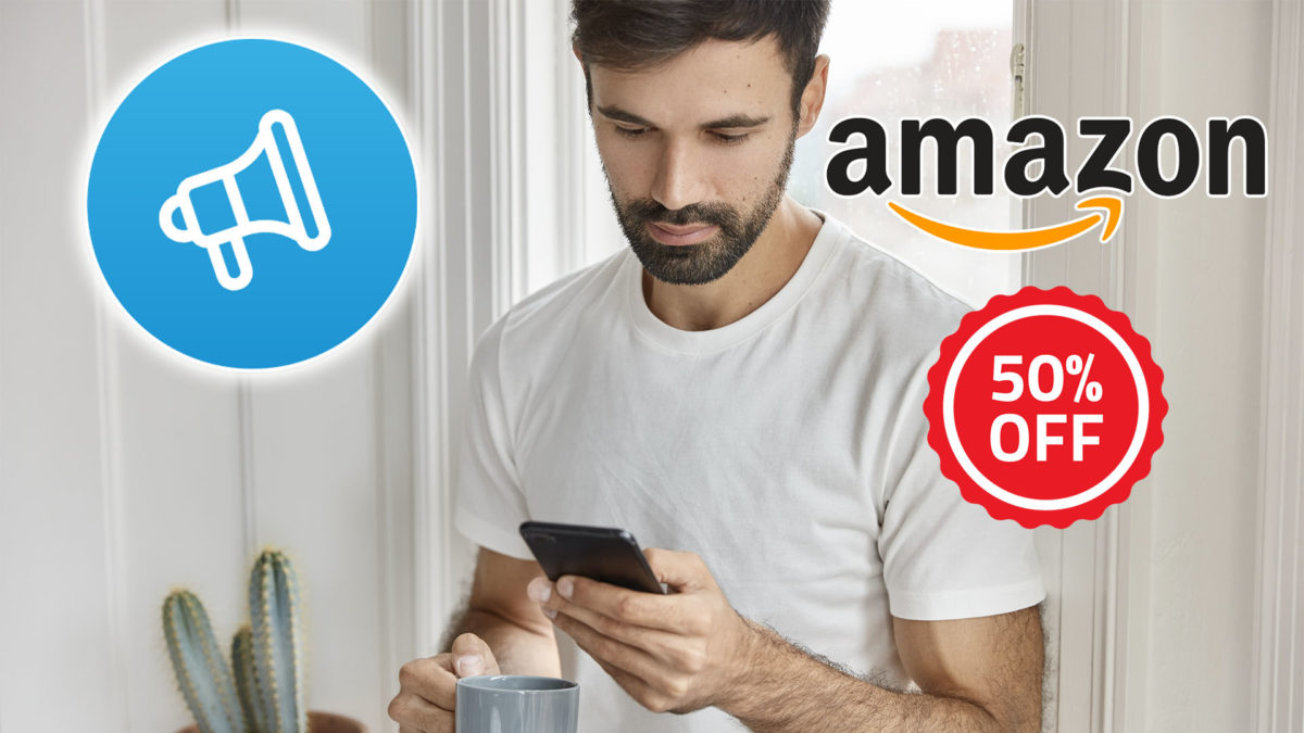 Los mejores canales de Telegram y páginas web para encontrar código promocionales y descuento en Amazon