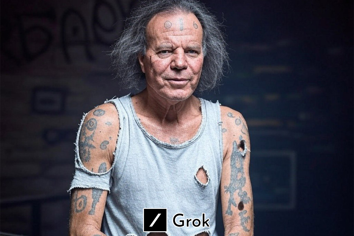 Julio Iglesias, pero versión punk