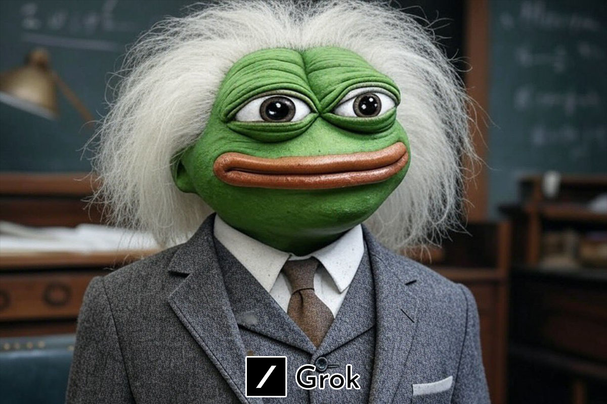 PepEinstein, la rana cripto-genio