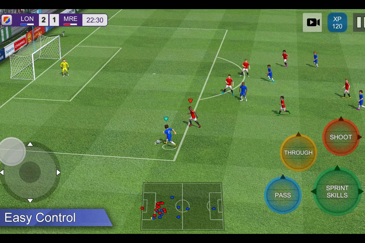 Alternativas a EA Sports FC25 Mobile de forma offline - Pro League Soccer