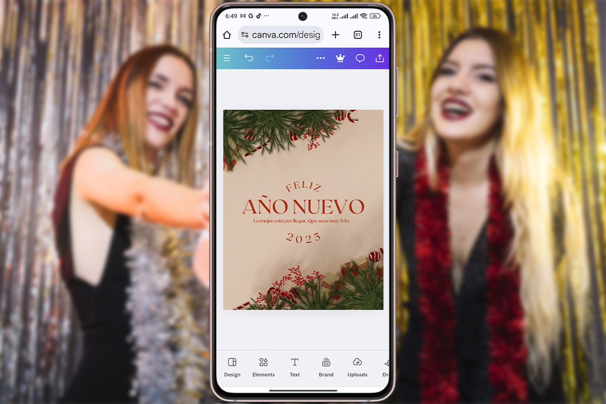 Plantillas con propósitos de año nuevo para Instagram Stories - Elegante y roja