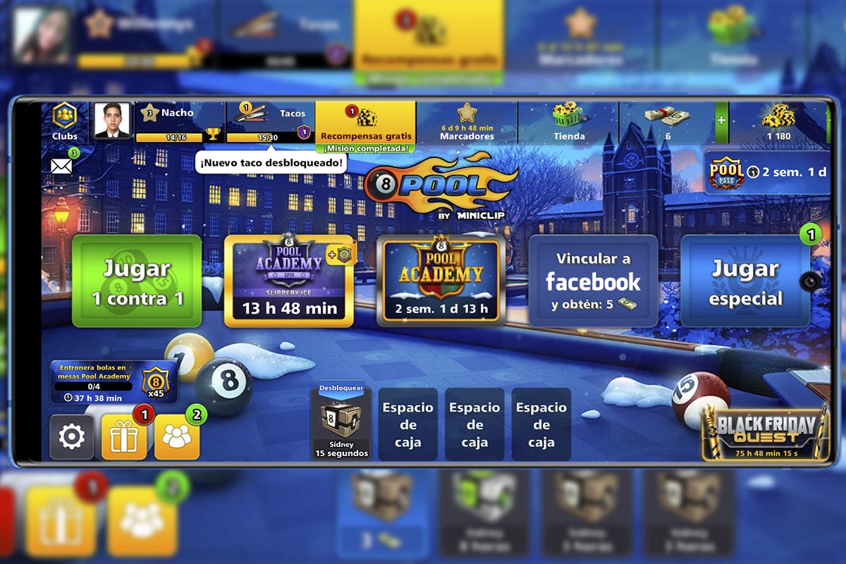 Trucos para ganar siempre en 8 Ball Pool - Participa en torneos