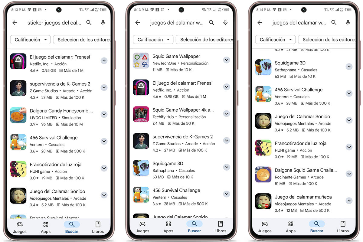 Mucho cuidado con estas apps de 'El juego del calamar': tu móvil podría estar en riesgo