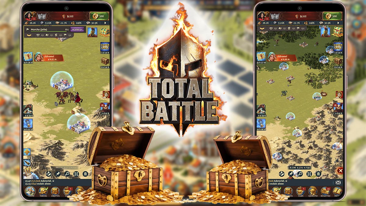Cómo conseguir oro infinito en Total Battle: Estrategia Guerra