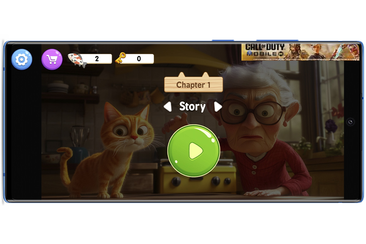 Cómo jugar a Cat Chaos Prankster - Inicia la historia