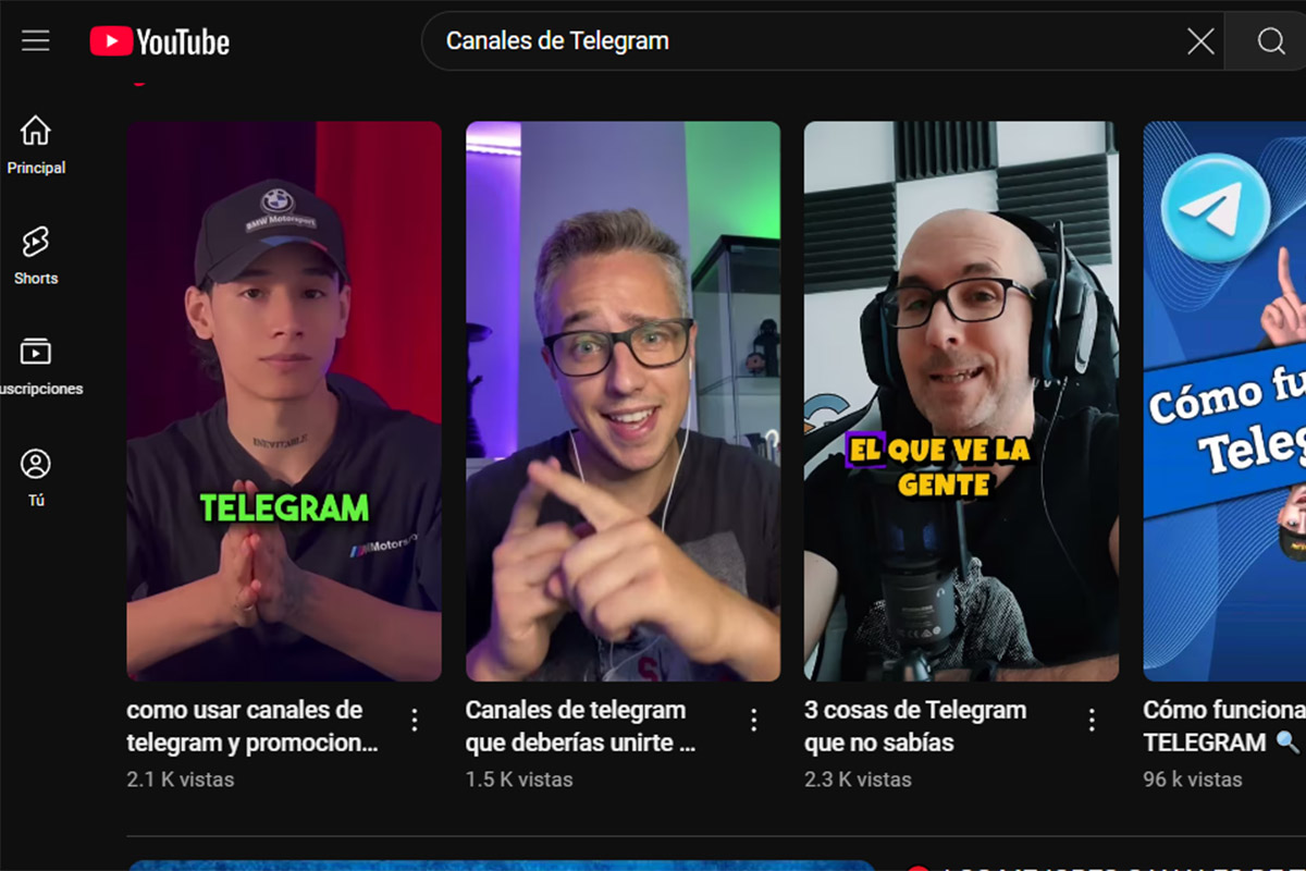 Canales de Telegram con contenidos gratis - Explora en YouTube