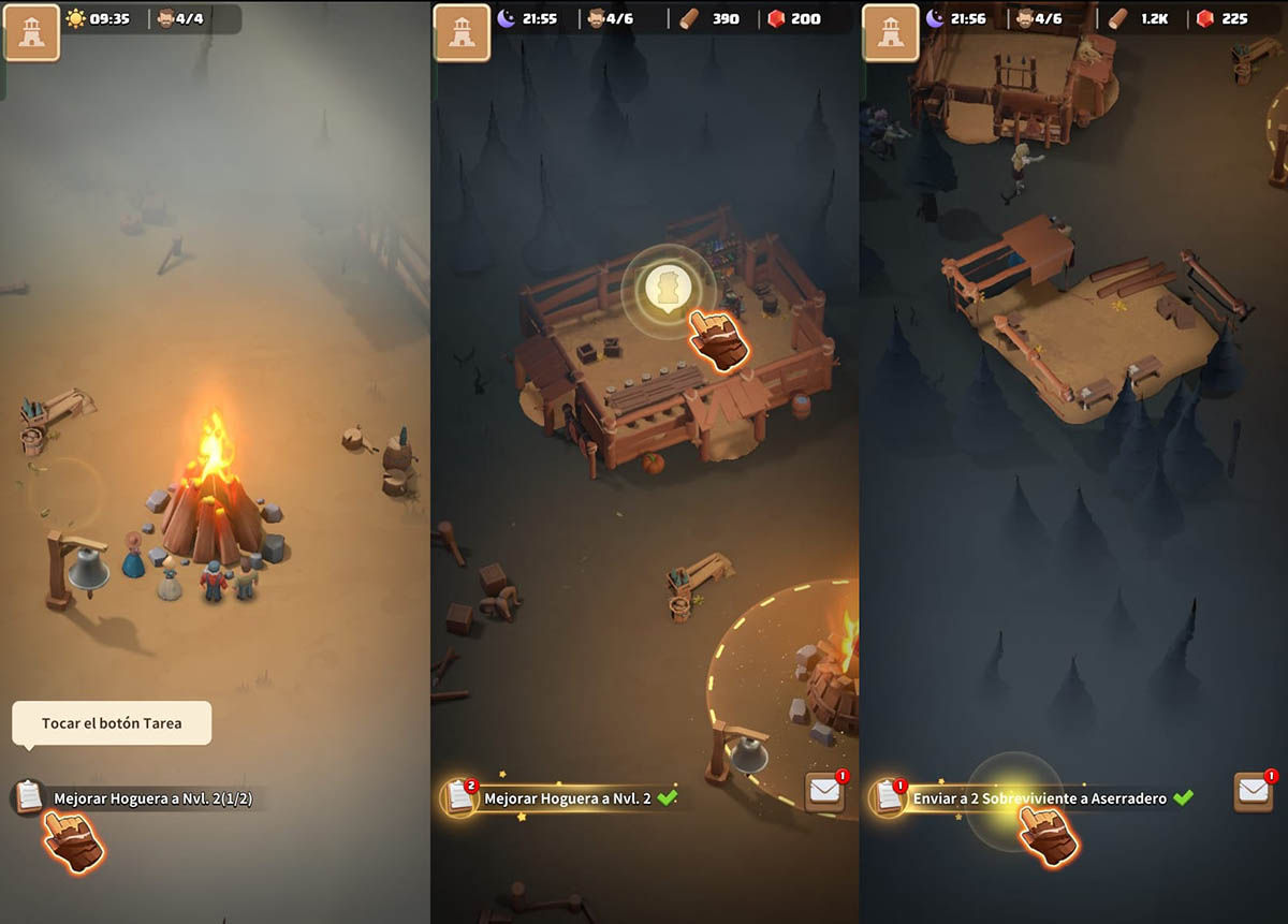 dark war survival construir rapido