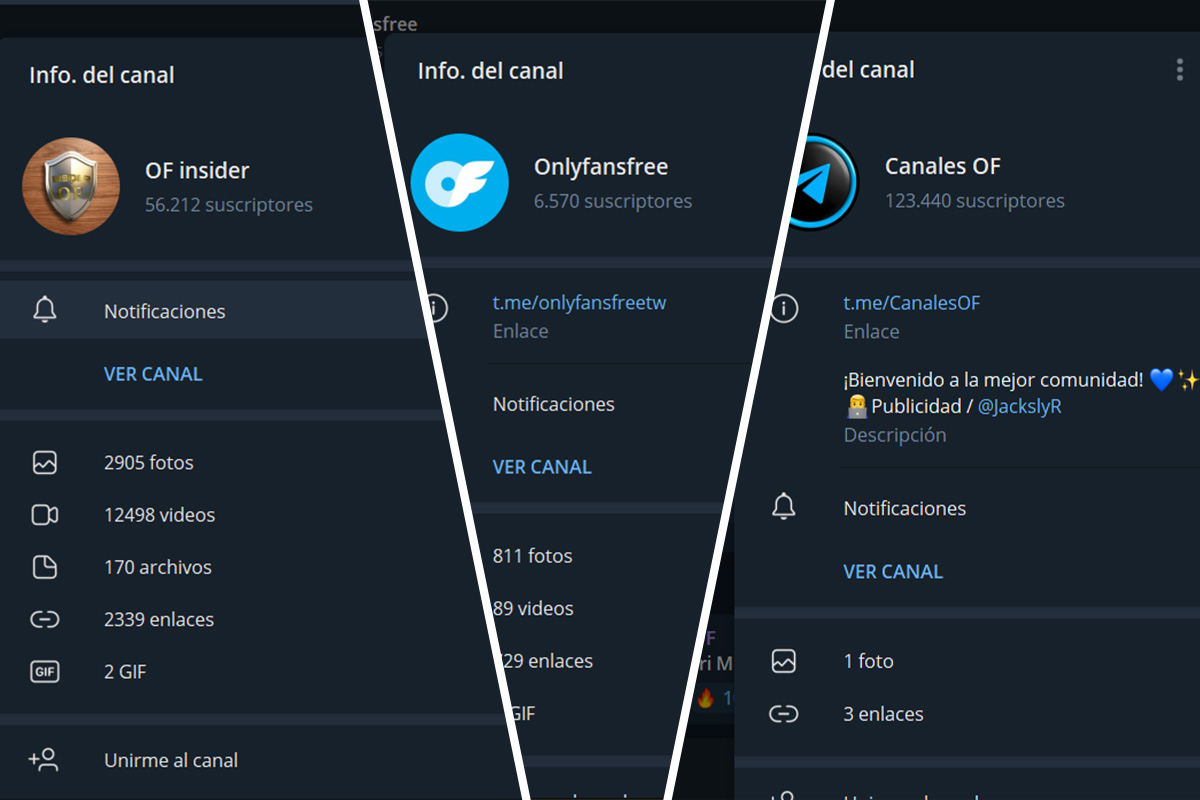 Los mejores canales de Telegram para ver contenido de OnlyFans gratis que funcionan en 2025