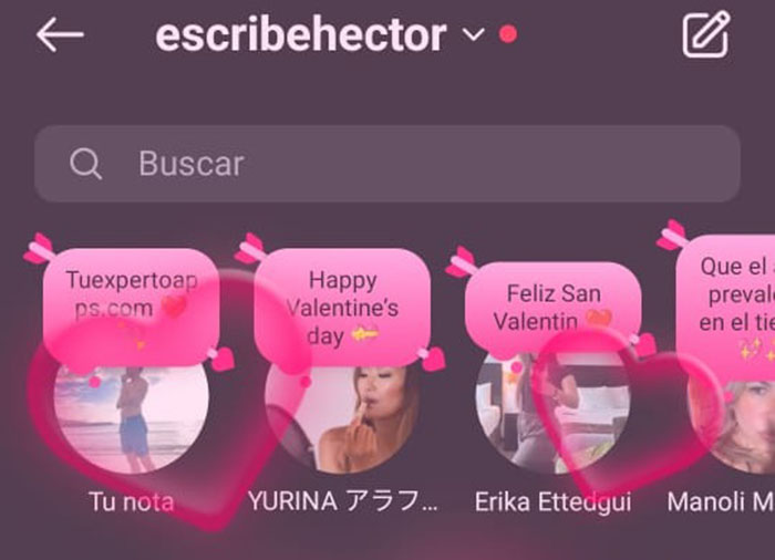 notas amor instagram