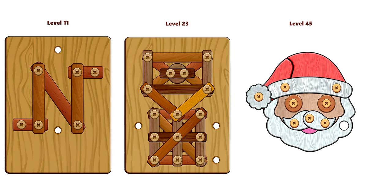 Screw Pin Puzzle