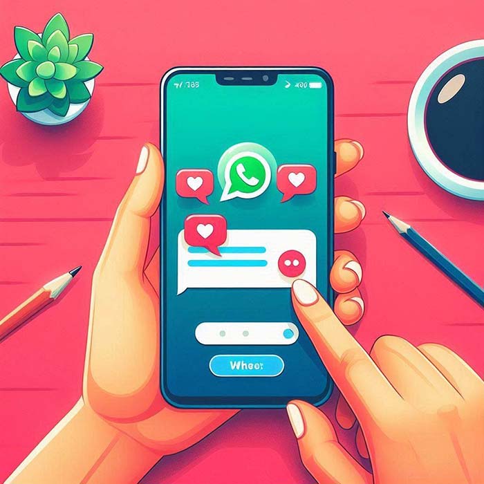 colores bocadillos de whatsapp