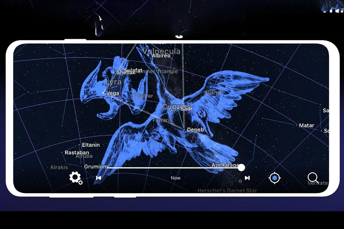 Mejores apps para ver las estrellas gratis - Mapa estrellada