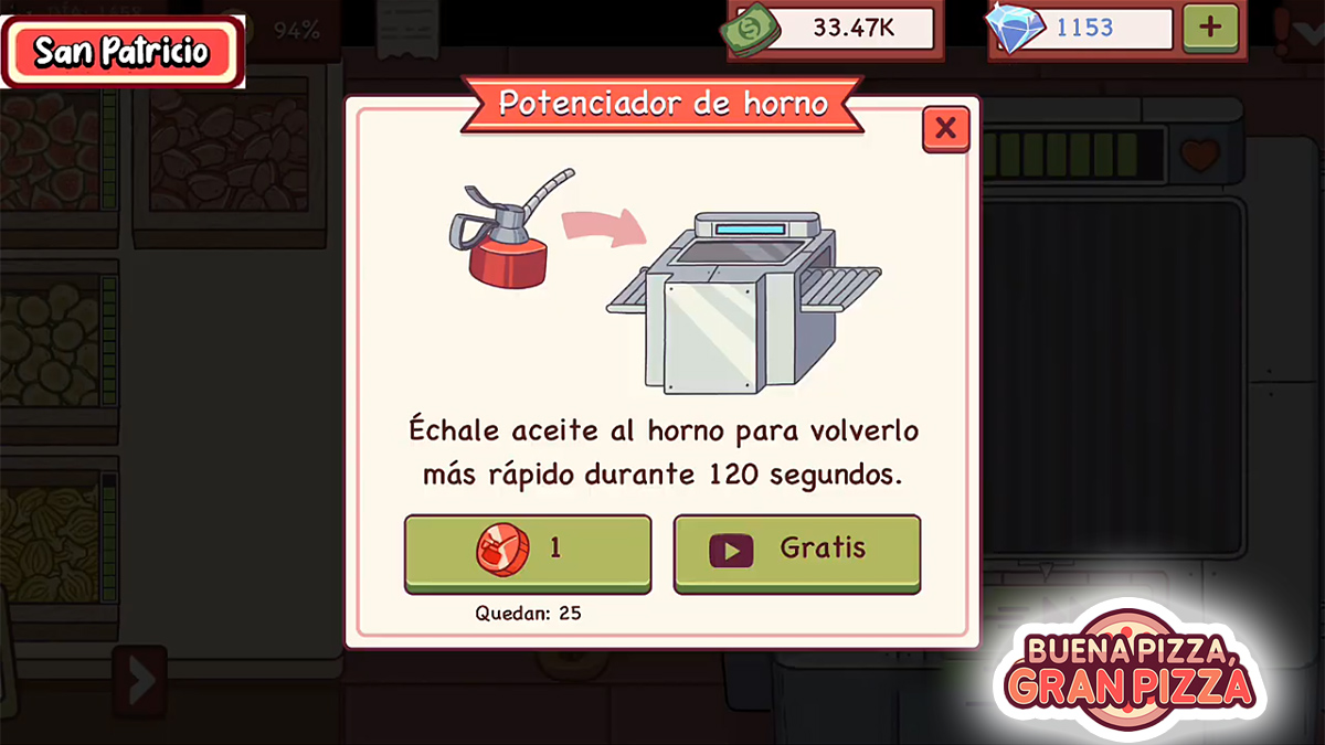 Cómo completar el evento de San Patricio en Buena Pizza Gran Pizza de 2025 - Potenciar el horno
