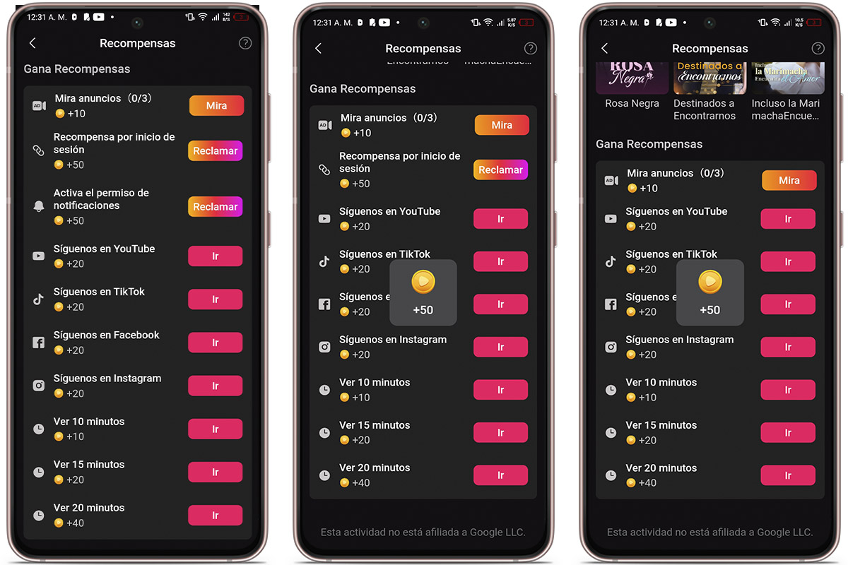 Trucos para ver más capítulos en DramaWave ilimitado y gratis - Realiza todas las tareas de recompensas