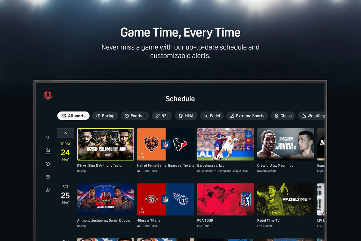 Apps para ver deportes gratis en directo que puedes descargar en Google Play Store - DAZN