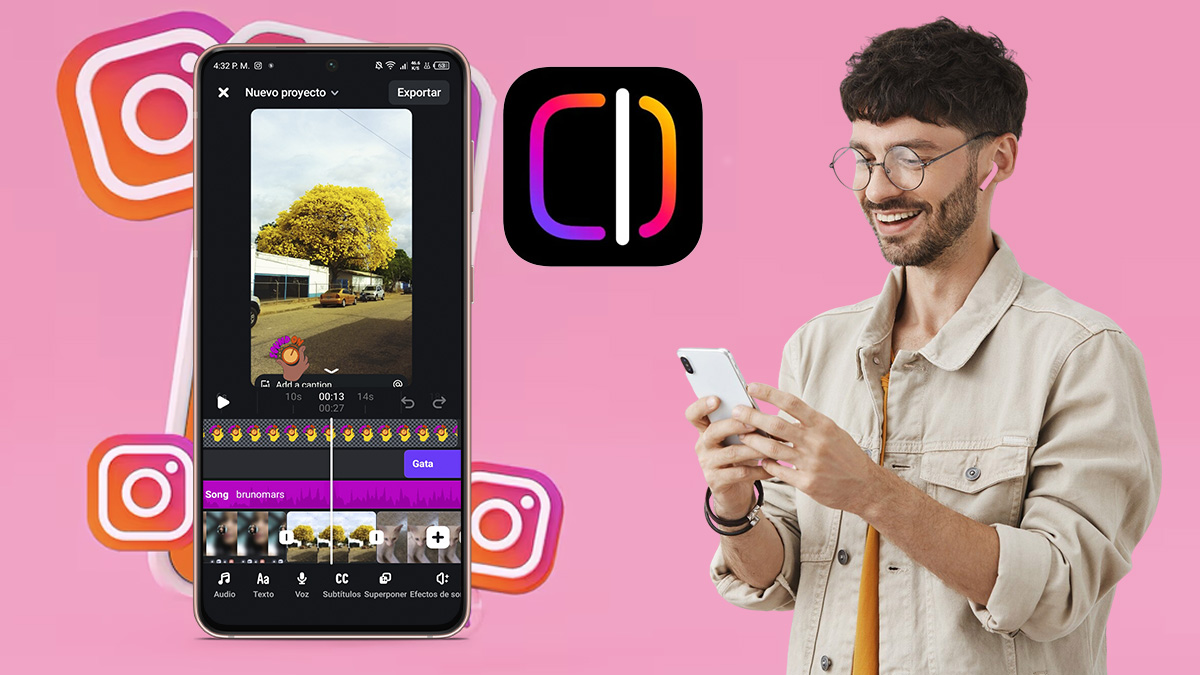 Guía paso a paso: cómo editar un reel de Instagram en Edits gratis