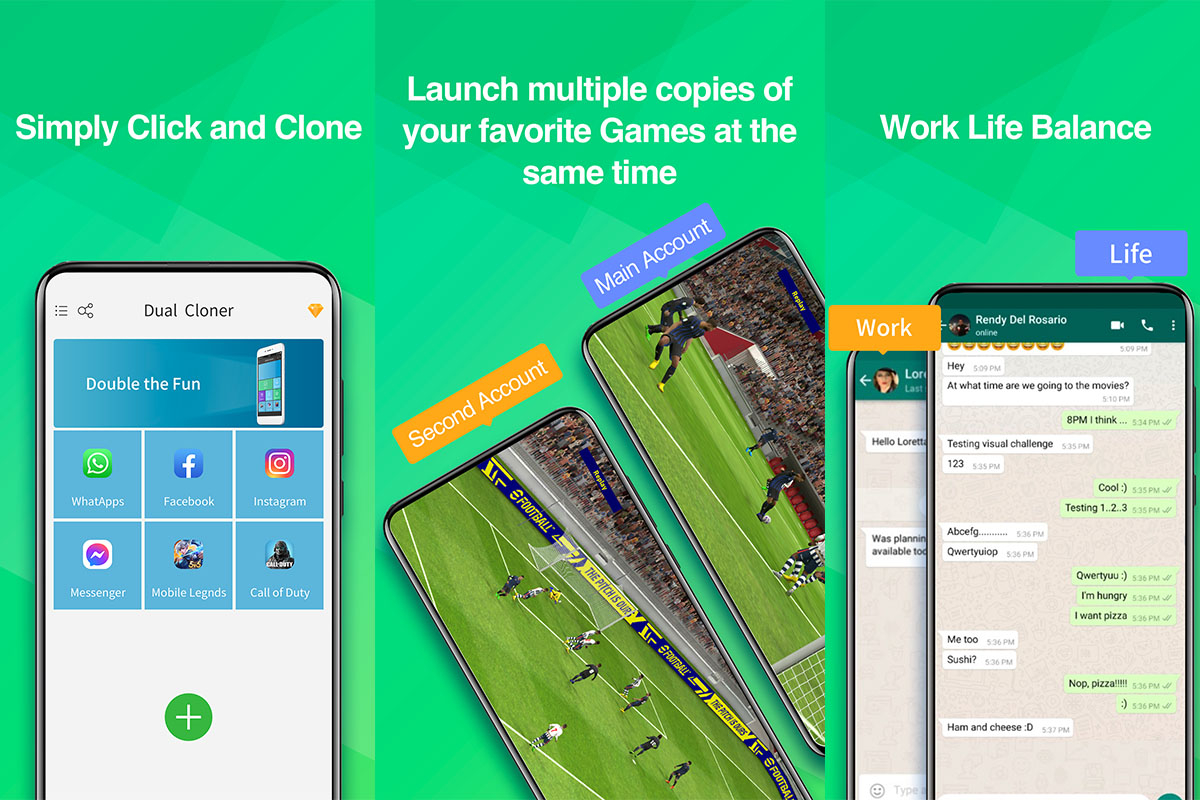 Aplicaciones recomendadas para clonar apps - Dual Cloner