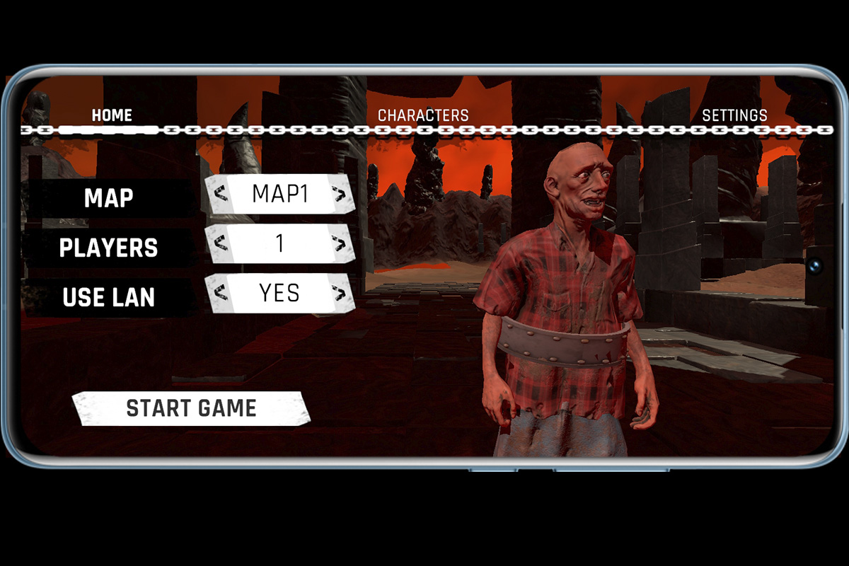 ¿Es posible jugar a Chained Together con amigos desde el móvil?