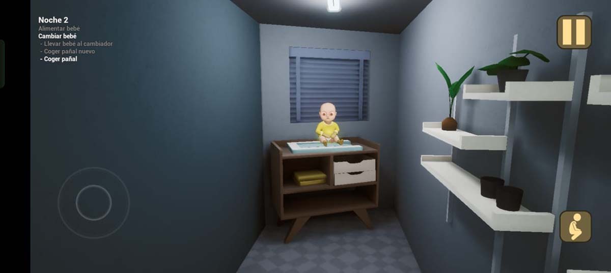 el bebe de amarillo